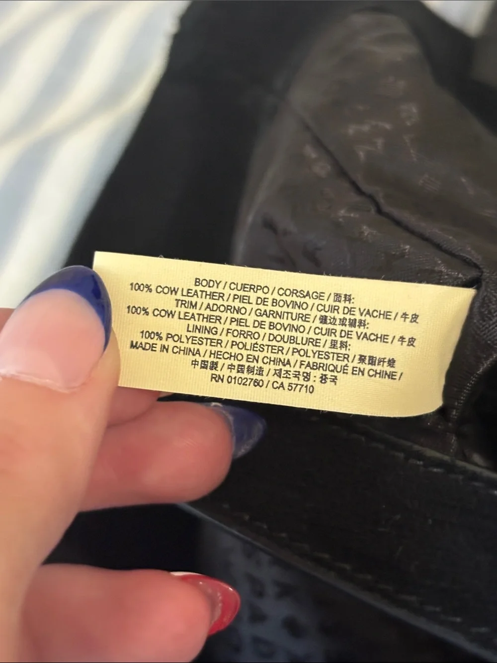 Kate Spade Black Stardust Willa suede hobo bag